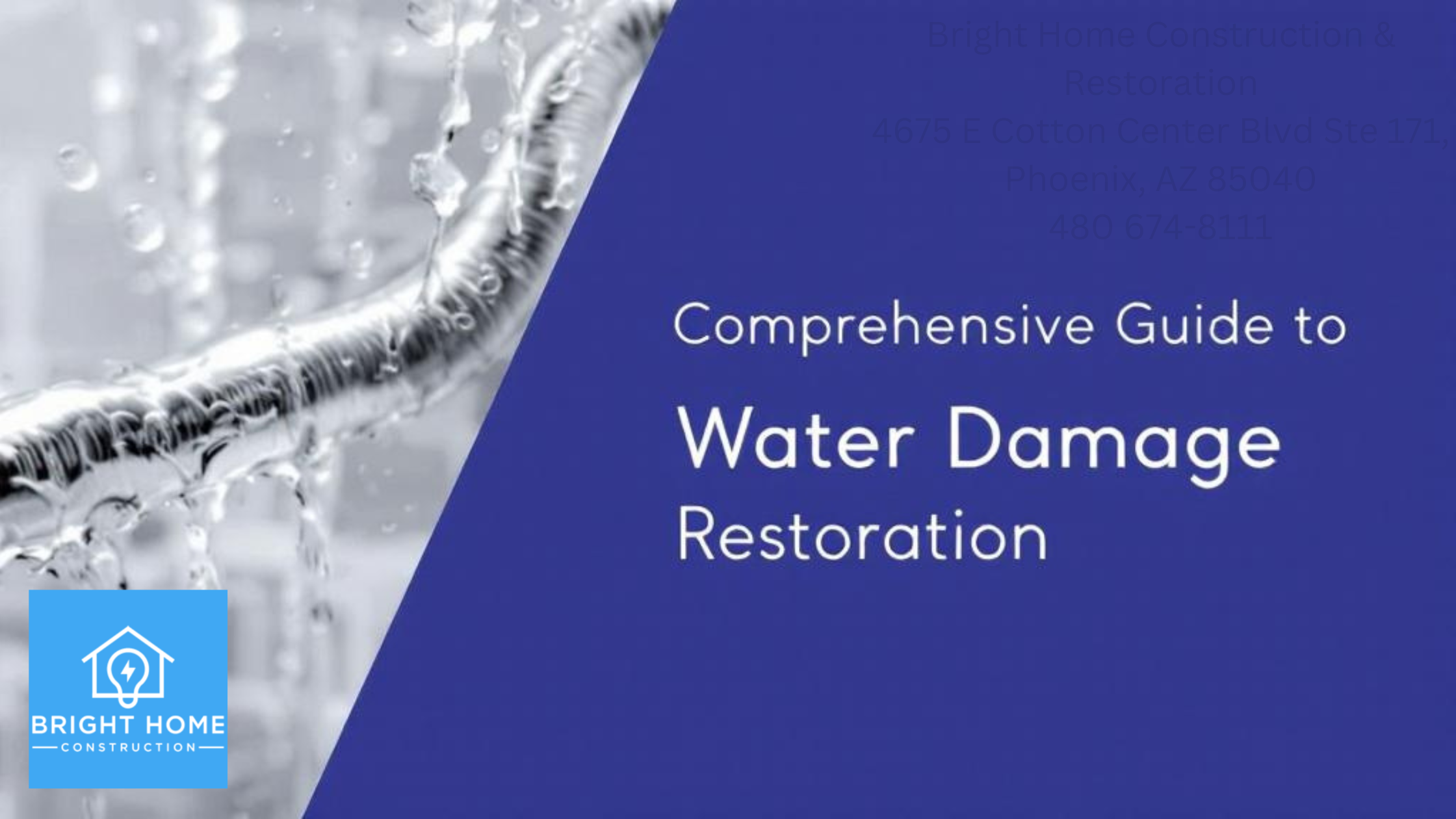 Comprehensive Guide to Water Damage and Its Restoration